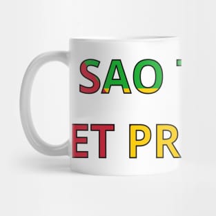 Drapeau Sao Tomé-et-Principe Mug